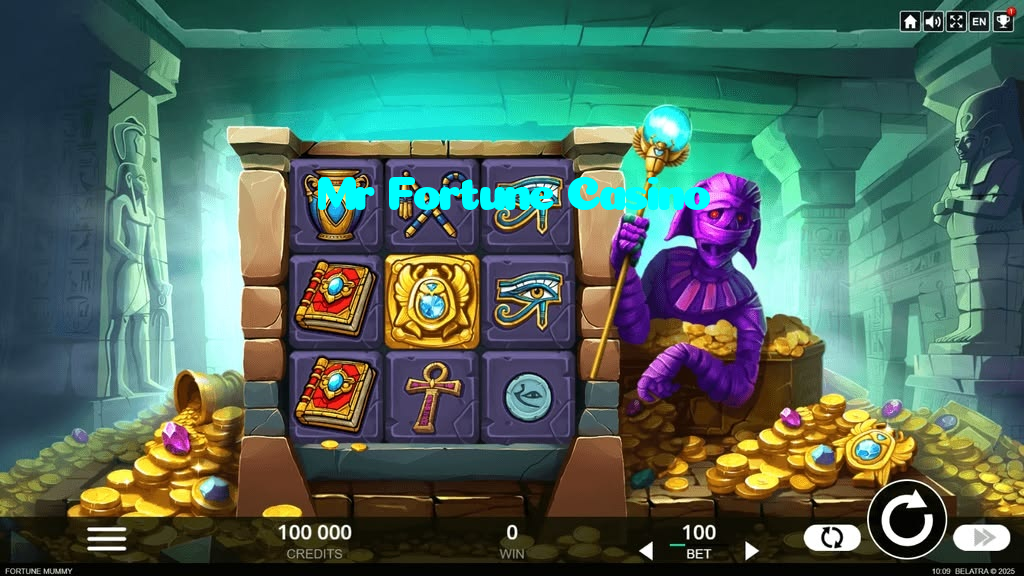 Mr Fortune Casino casino presented on mobile device in Pakistan with slots and live games